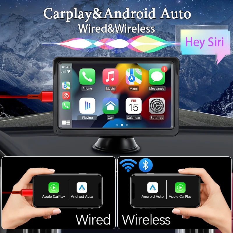 Portable CarPlay Touch Screen